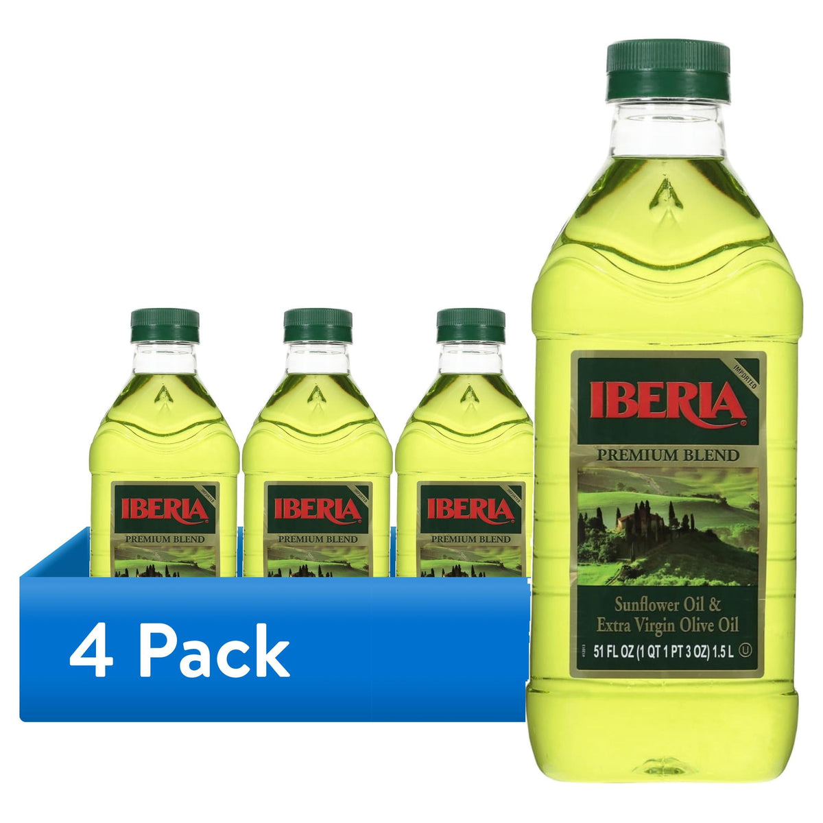 Iberia Premium Blend Sunflower Oil & Extra Virgin Olive Oil 51 fl oz