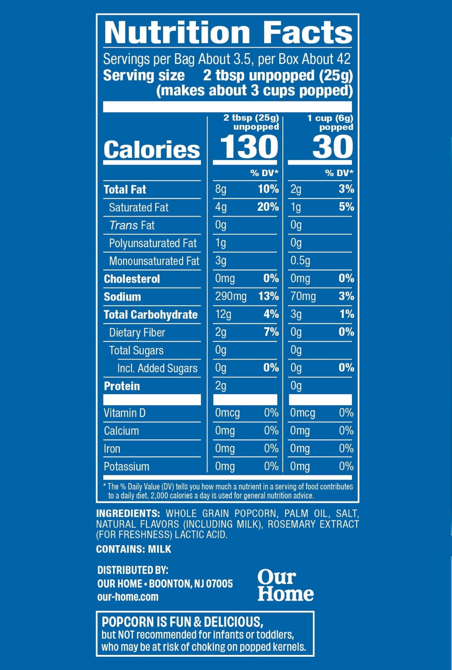 Pop Secret Microwave Popcorn, Homestyle Butter Flavor, 3.2 oz Sharing Bags, 12 Ct