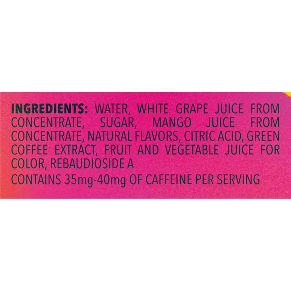 Starbucks Refreshers Concentrate Mango Dragonfruit, Refreshing Drink, Cold Drinks 32 fl oz(2 pack)