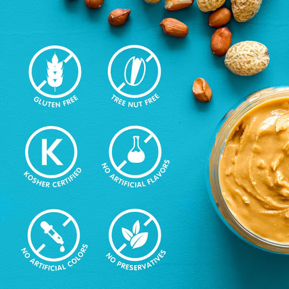 SKIPPY Creamy Peanut Butter Spread, Plastic Jar 40 oz (2 Pack)