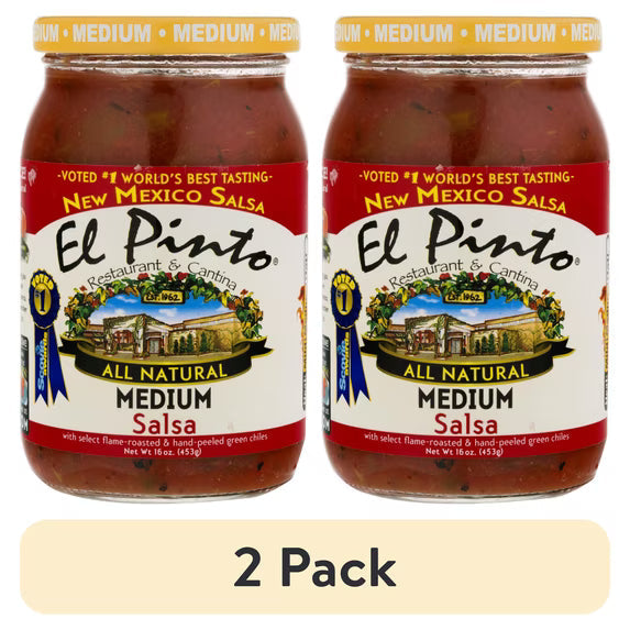 El Pinto Medium Salsa, 16 oz (Pack Of 2)