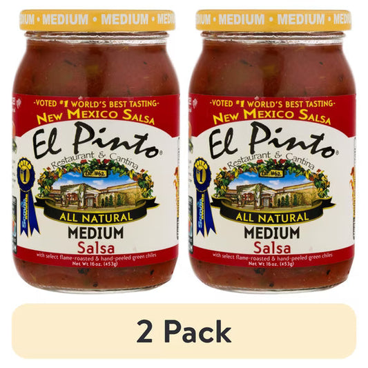 El Pinto Medium Salsa, 16 oz (Pack Of 2)