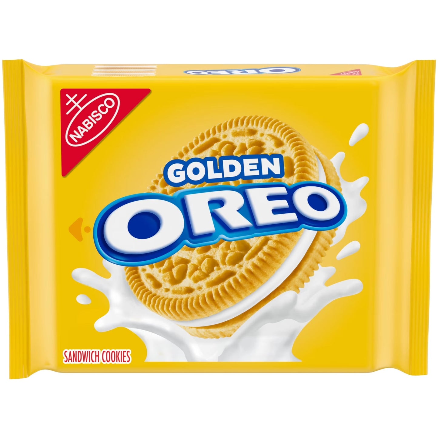 (3 pack) OREO Golden Sandwich Cookies, 13.29 oz