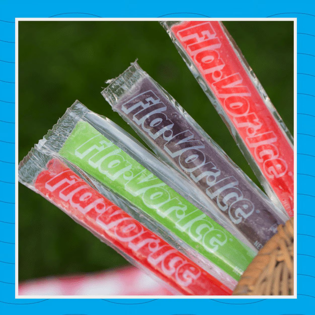 (2 pack) Fla-Vor-Ice Assorted Gluten-Free Freezer Ice Pops, 1.5 oz, 100 Count