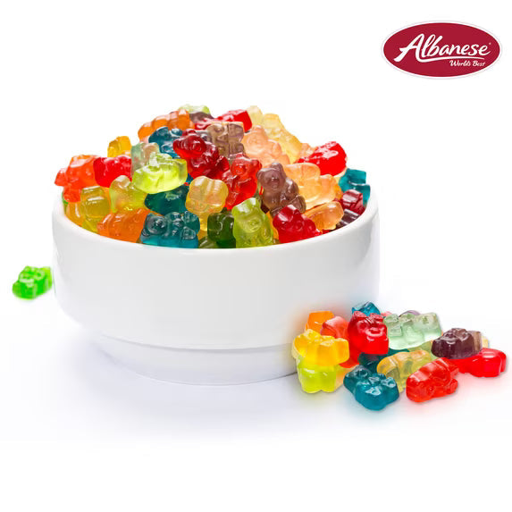 2 pack Albanese World's Best 12 Flavor Gummi Bears, Family Size Share 36 oz