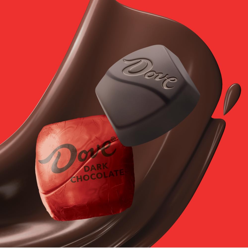 DOVE PROMISES Dark Chocolate Candy, Large Bag, 14.08 Oz