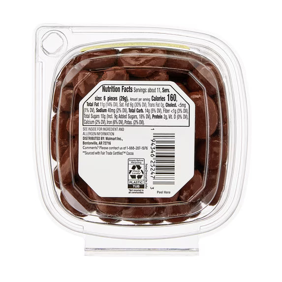 (3 pack) bettergoods Milk Chocolate Salted Caramel Flavored Cashews, 11 oz