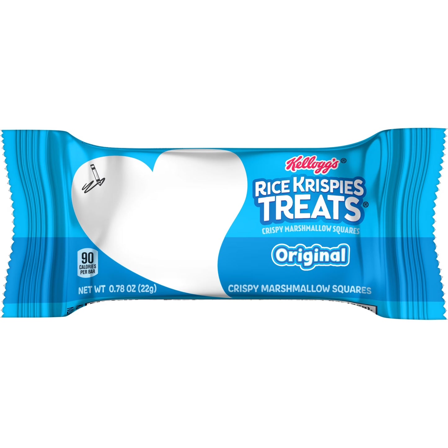 Rice Krispies Treats Original Chewy Crispy Marshmallow Squares, Snacks Value Pack, 31.2 oz, 40 Count