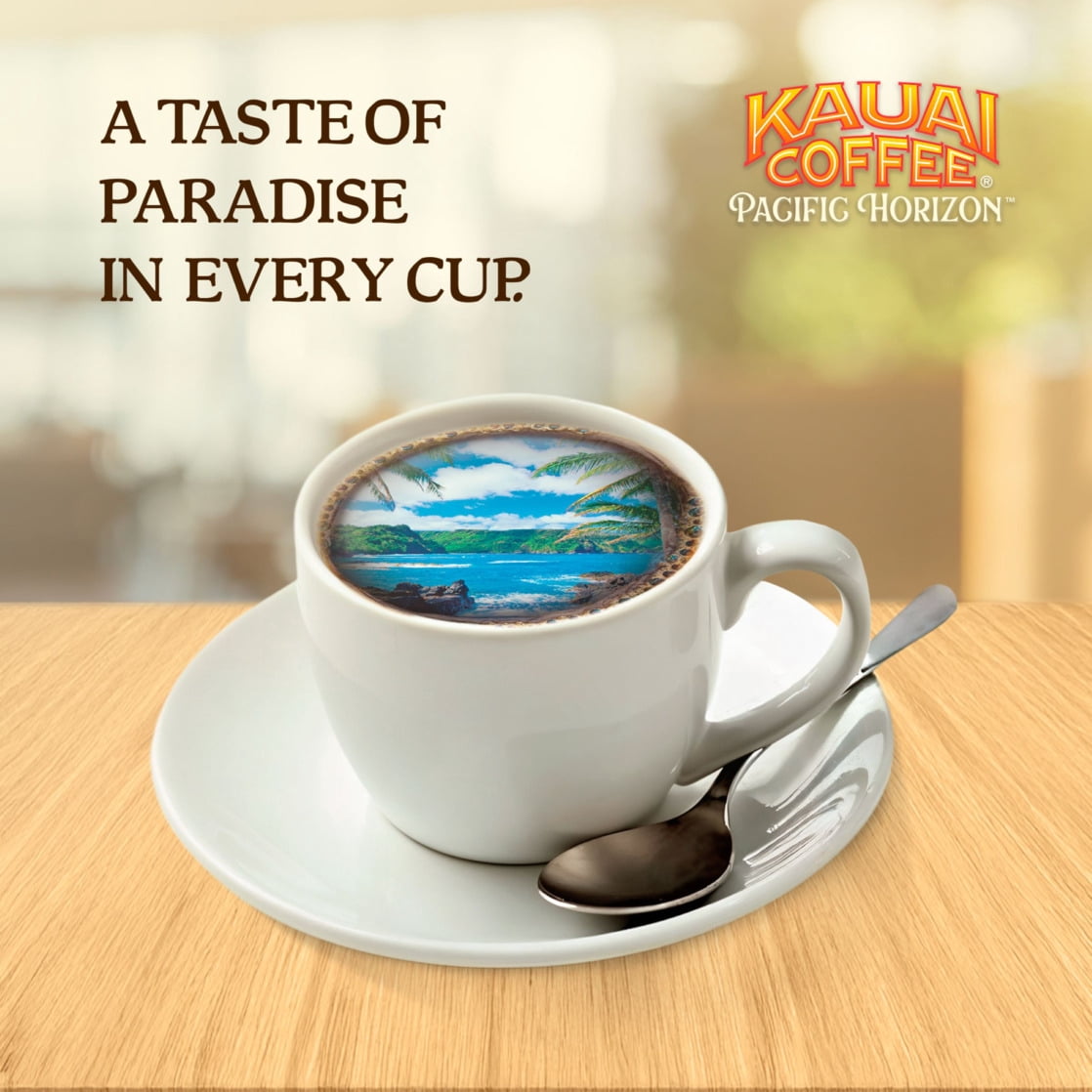 Kauai Coffee® Koloa Estate Dark Roast Arabica, Ground Coffee, Bag 10 oz