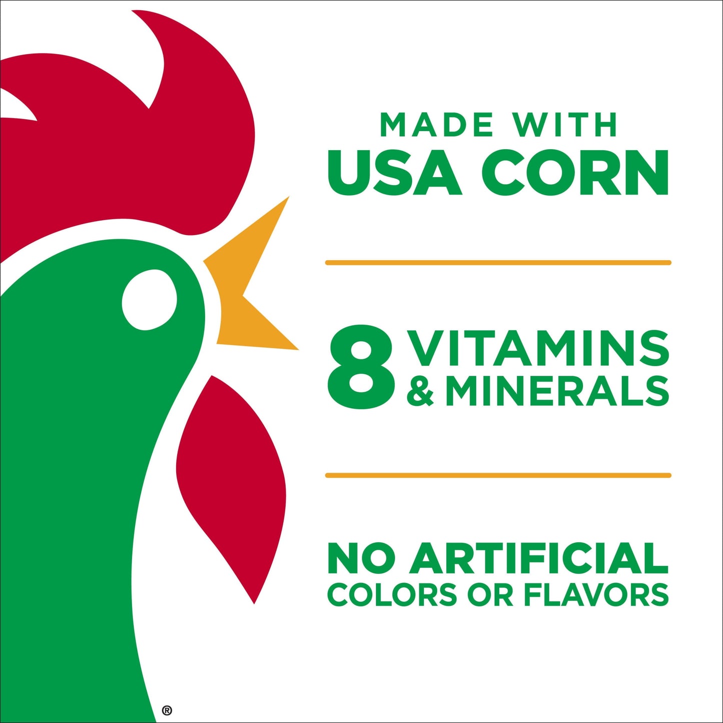 Kellogg's Corn Flakes Original Breakfast Cereal, 8 Vitamins and Minerals, Mega Size, 25.2 oz