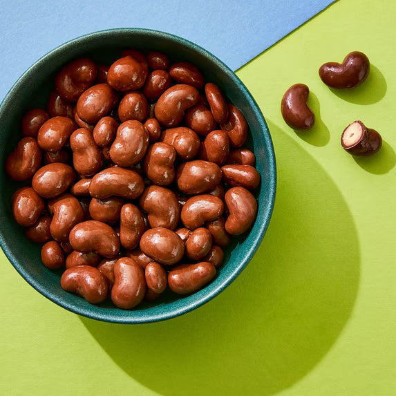 (3 pack) bettergoods Milk Chocolate Salted Caramel Flavored Cashews, 11 oz