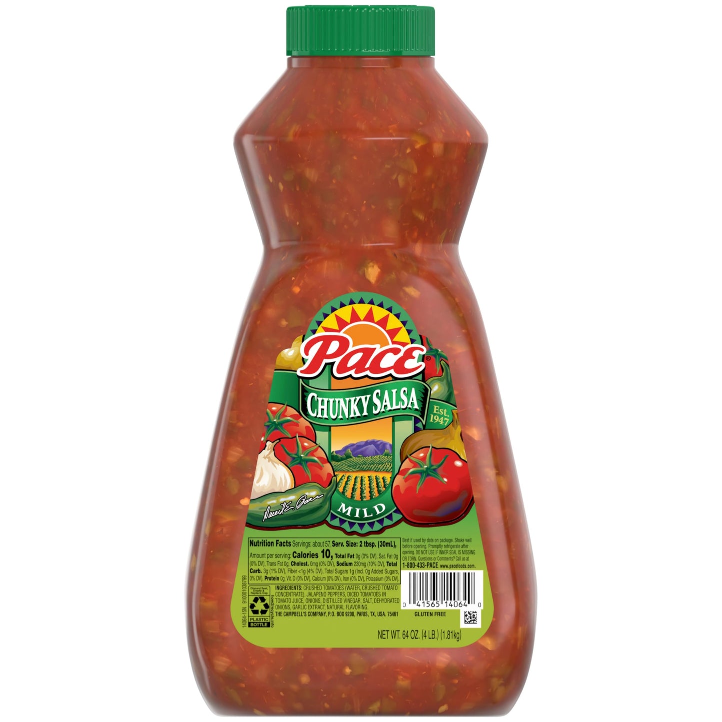Pace Chunky Mild Salsa, 64 oz