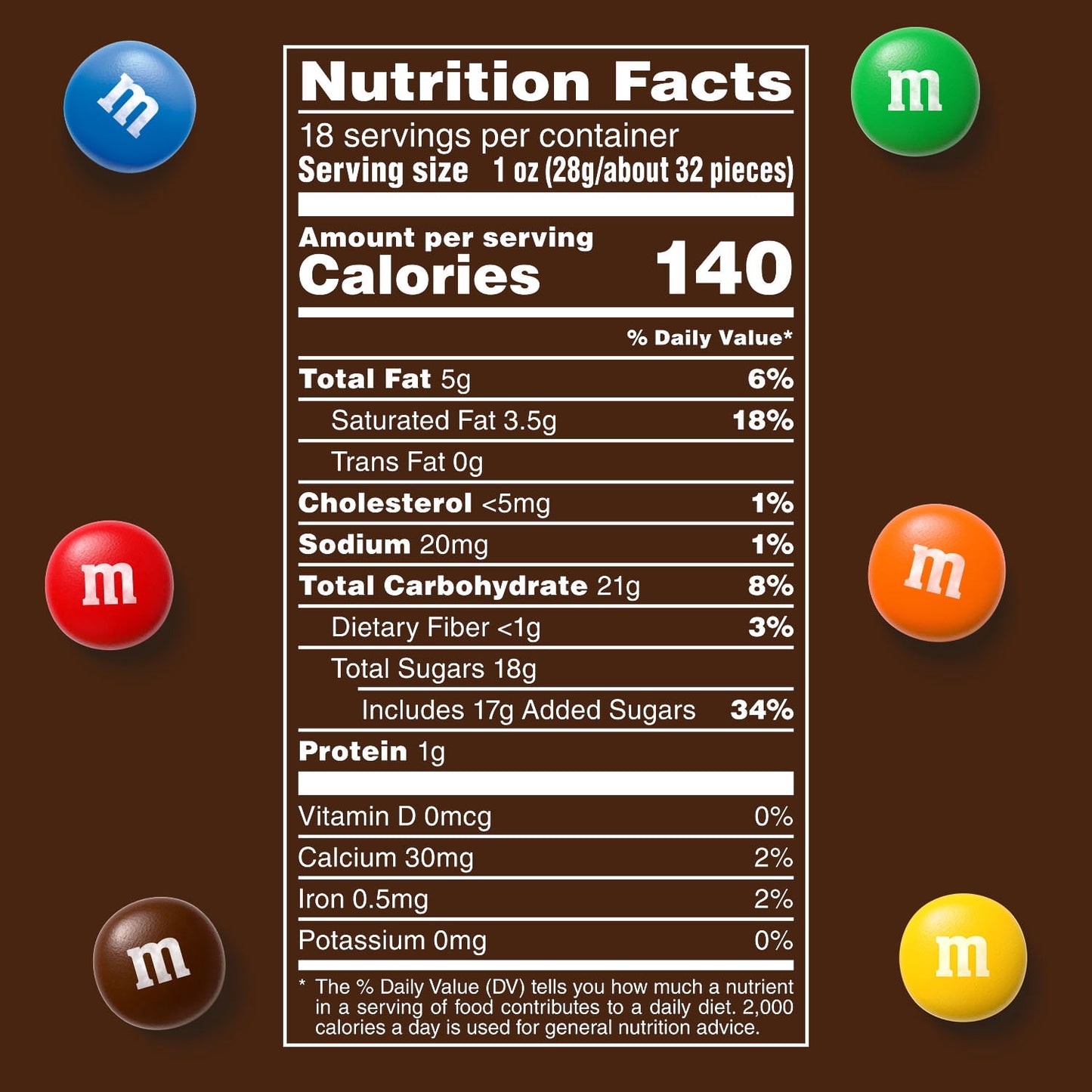 M&M's Milk Chocolate Candy Family Size - 18 oz Bag
