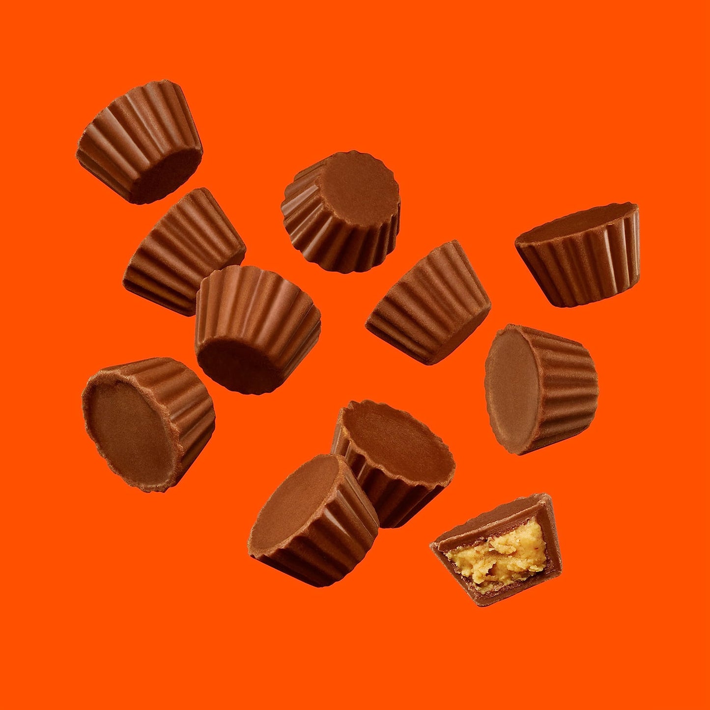 Reese's, Minis Milk Chocolate Unwrapped Peanut Butter Cups, Candy Bag, 7.6 Ounce