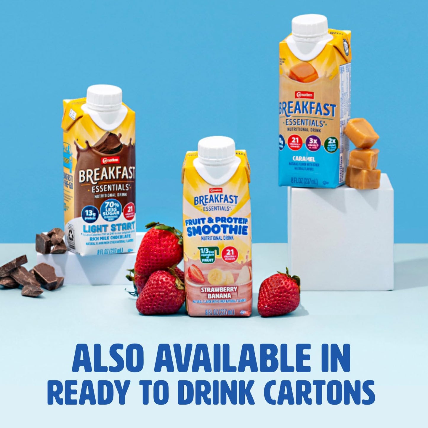 Carnation Breakfast Essentials High Protein Nutritional Powder Drink Mix