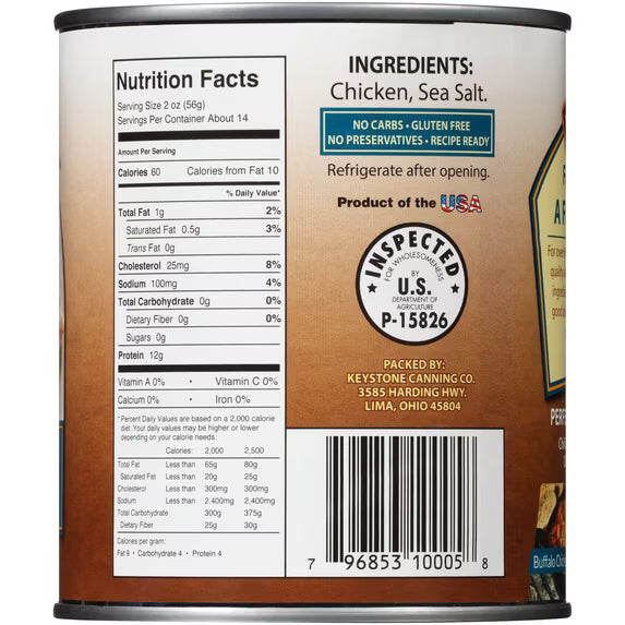 Keystone All Natural Chicken, 28 oz Can (2 Pack) ( FREE SHIPPING )