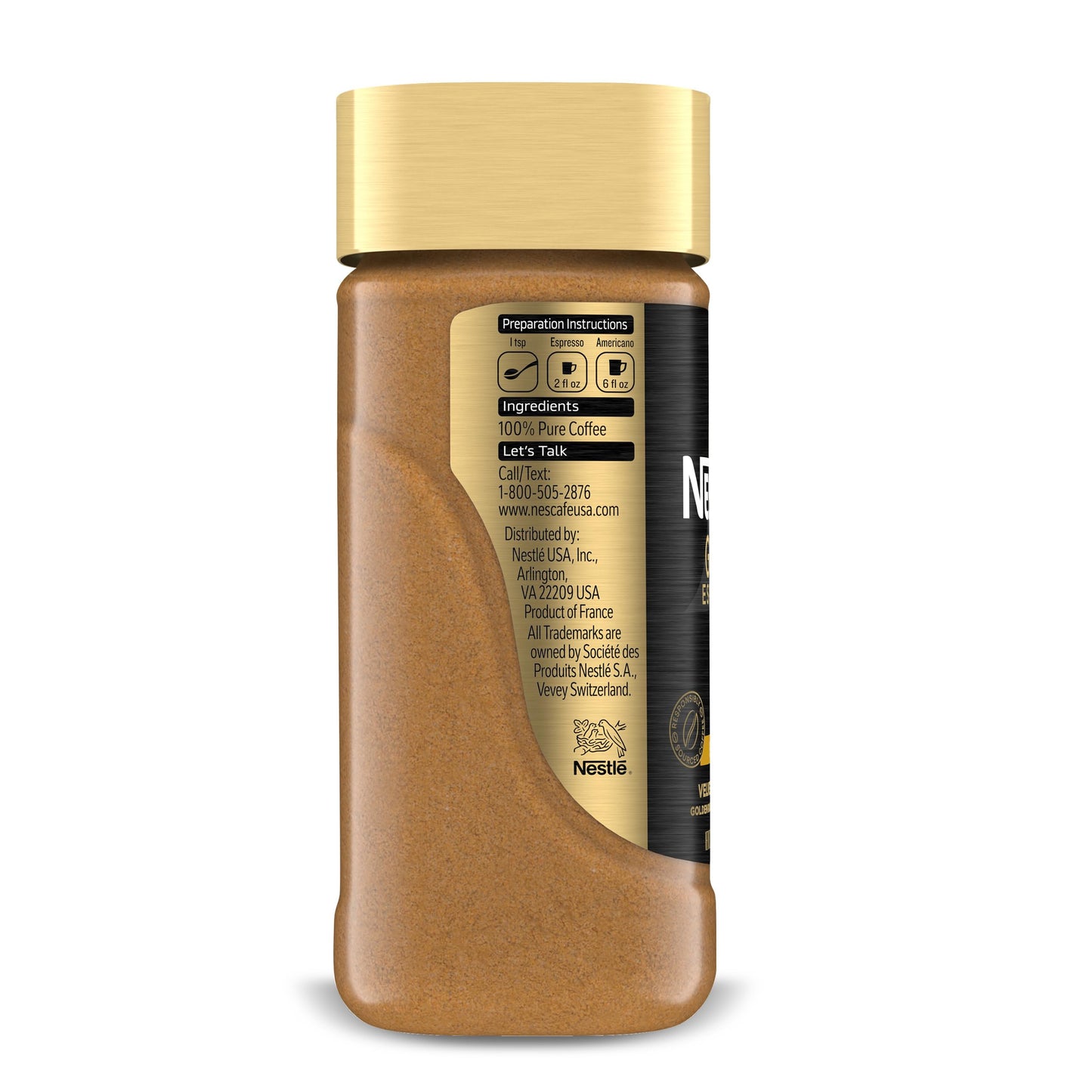 NESCAFÉ Gold Espresso Blonde Instant Coffee, 3.5 oz Jar