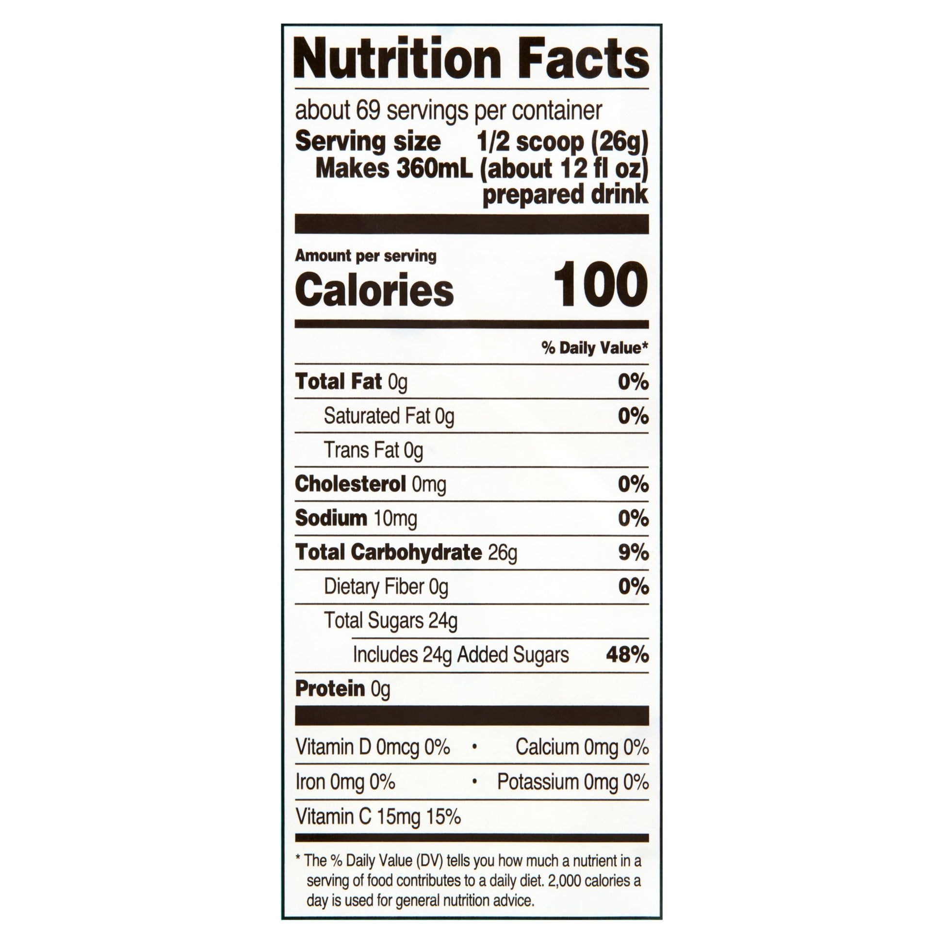 Great Value Lemonade, 26 Quart