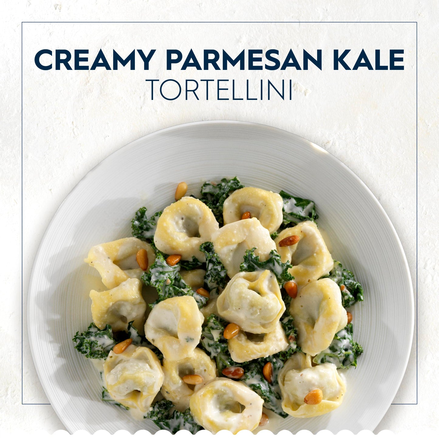 (4 pack) Barilla Classic Non-GMO, Filled Cheese and Spinach Tortellini Pasta, 12 oz
