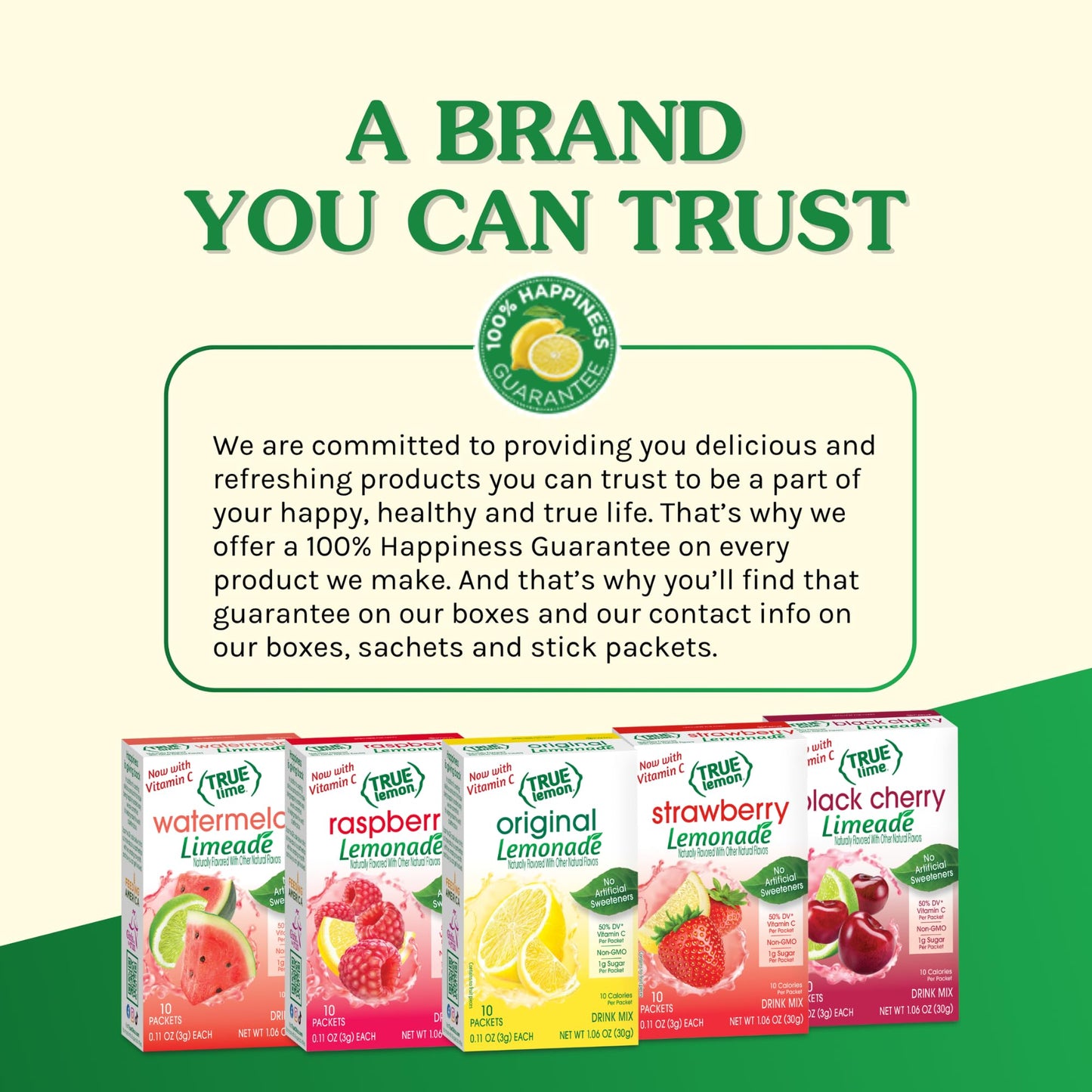 True Lemon Strawberry Lemonade Drink Mix, Made from Real Lemons, Low Calorie, Low Sugar, Lemonade Drink Mix, 10 Count, 1.06 oz (Pack of 12)
