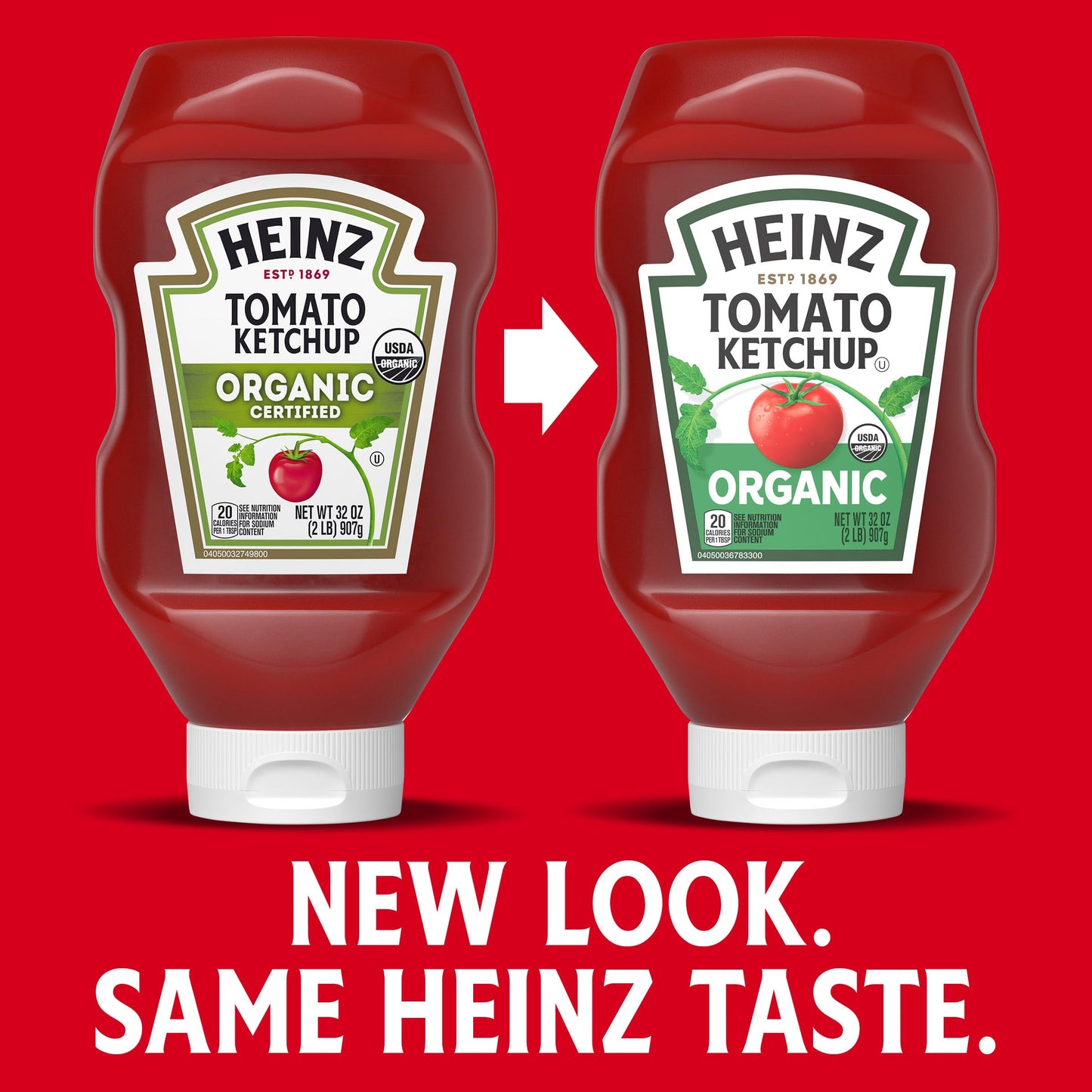 Heinz Organic Tomato Ketchup, 32 oz Bottle