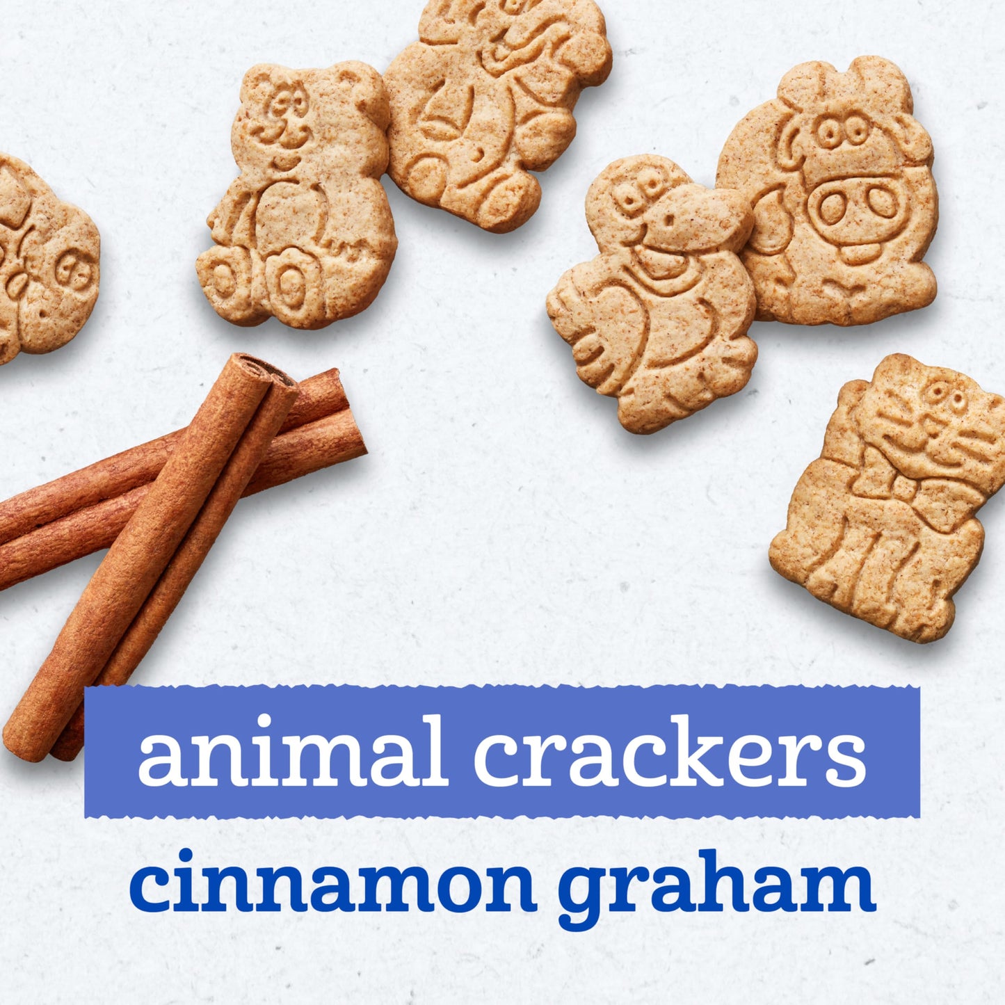 Gerber Toddler Cinnamon Graham Animal Crackers, 6 Oz, 4 Pack