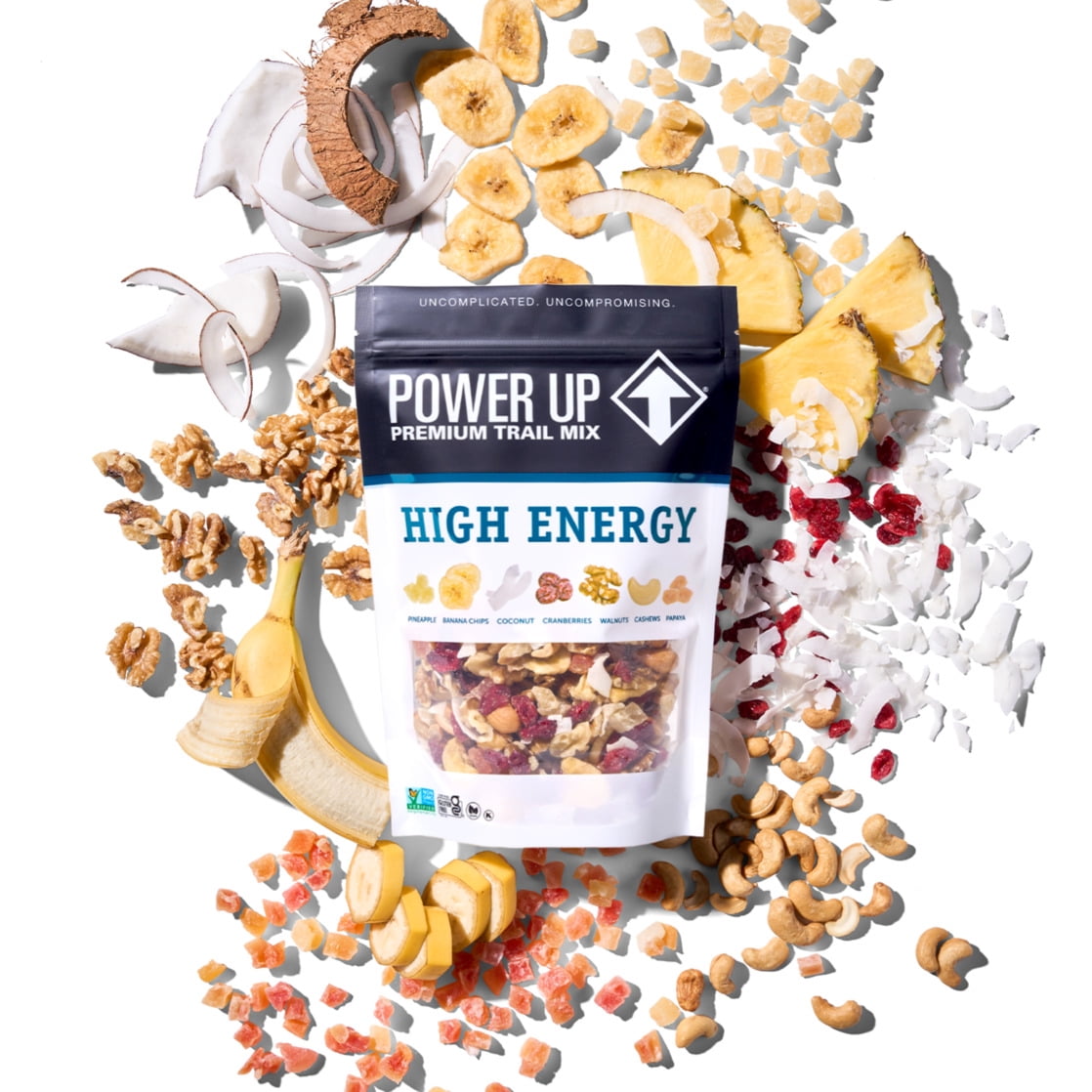 Power Up Trail Mix High Energy 14oz, Gluten Free, Vegan, Non-GMO