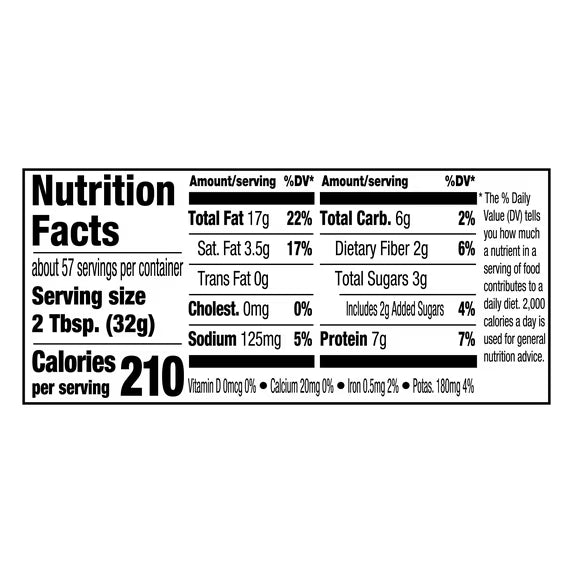(3 pack) Great Value Creamy Peanut Butter, 64 oz