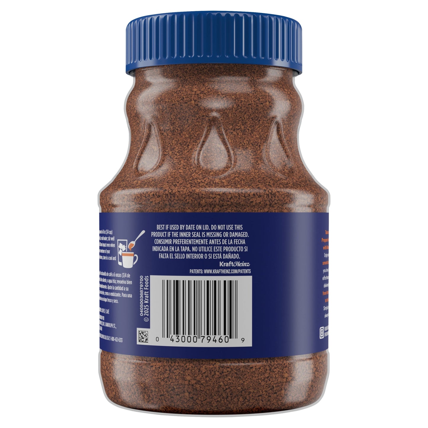 Maxwell House Original Roast Instant Coffee, 8 oz Jar