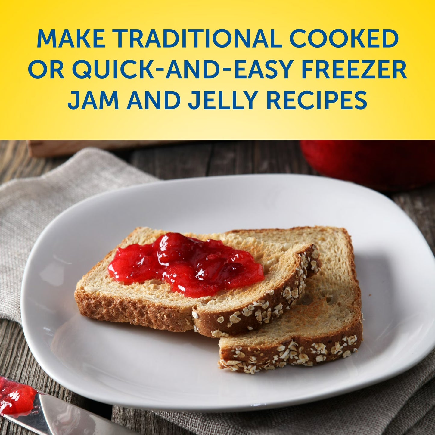 Sure-Jell Original Premium Fruit Pectin for Homemade Jams & Jellies Value Pack, 6 ct Box, 1.75 oz Packs