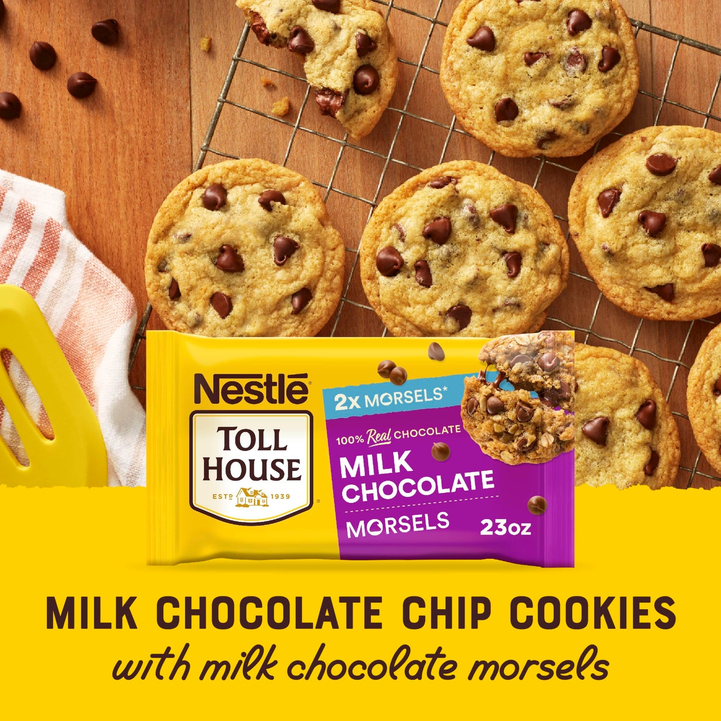 Nestle Toll House Milk Chocolate Morsels 23 oz