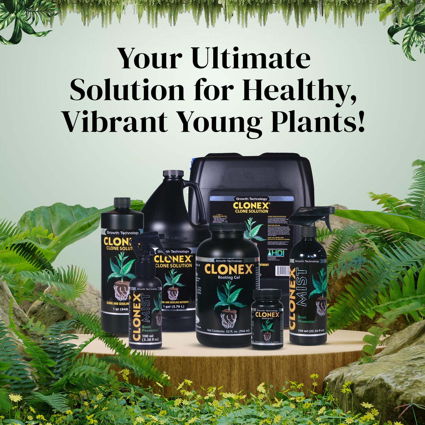 Clonex Rooting Gel High-Performance Rooting Compound - 100ml