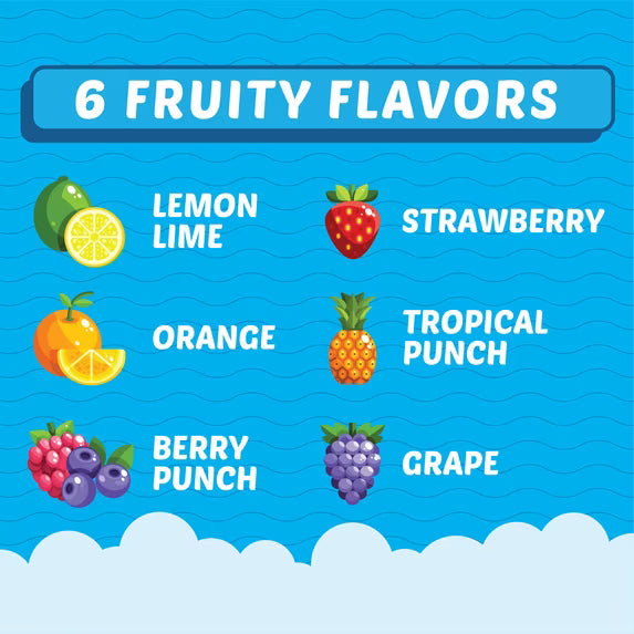 (2 pack) Fla-Vor-Ice Assorted Gluten-Free Freezer Ice Pops, 1.5 oz, 100 Count
