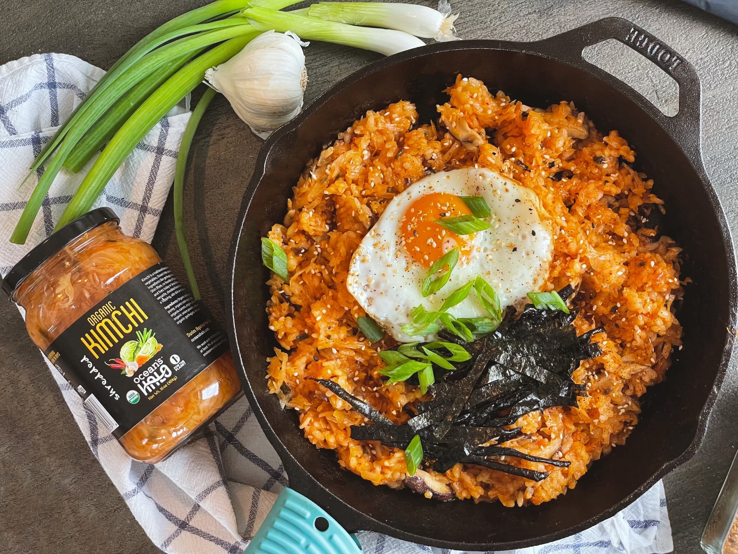 Ocean's Halo Organic Kimchi, Shelf Stable, 16 oz