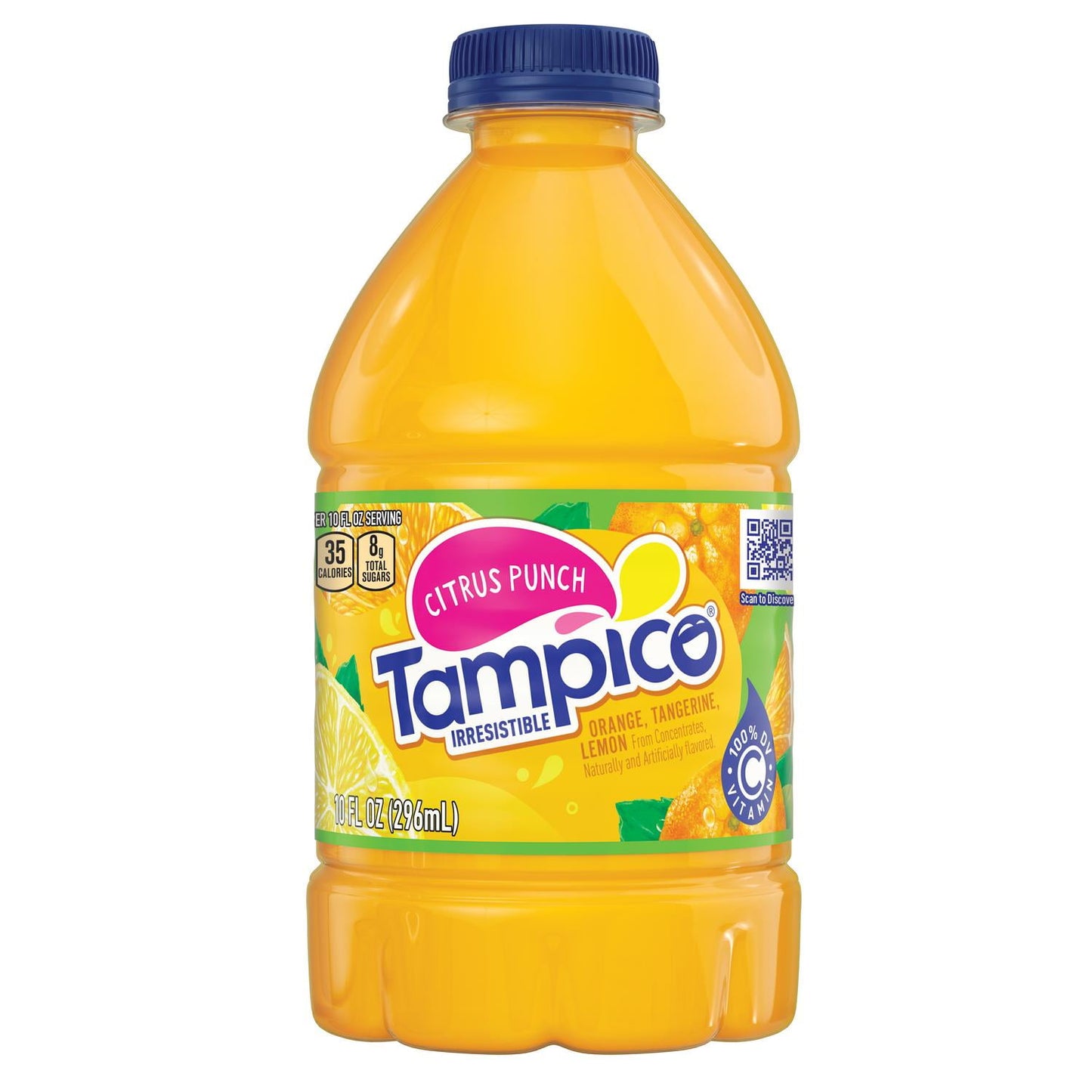 Tampico Citrus Punch Orange Tangerine Lemon Juice Drink 10 fl oz 15 Pack