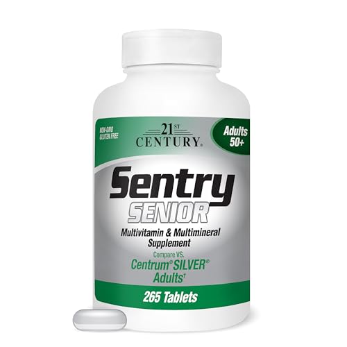 21st Century Sentry Senior Adults 50+ 265 tabs
