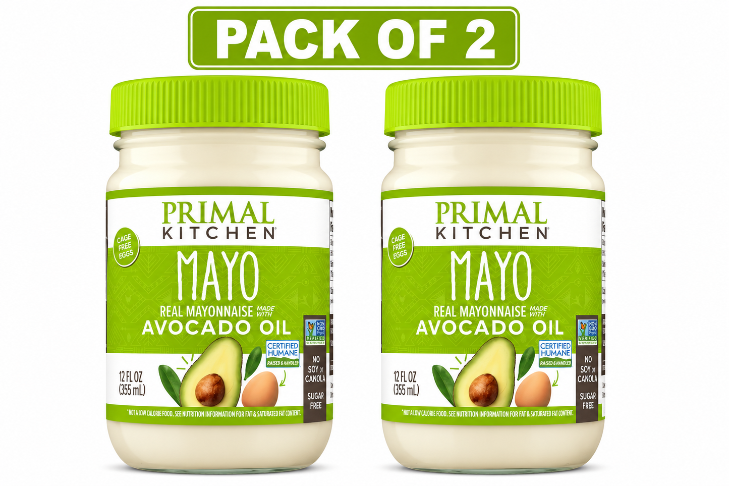 (pack of 2)Primal Kitchen Avocado Oil Mayo 12 oz