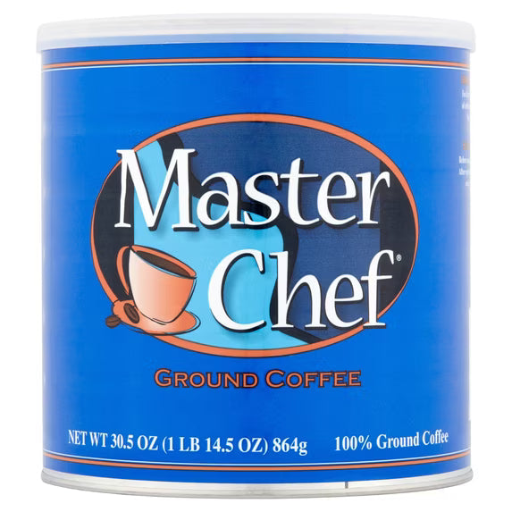 Master Chef Ground Coffee, 30.5 oz( 2 pack)