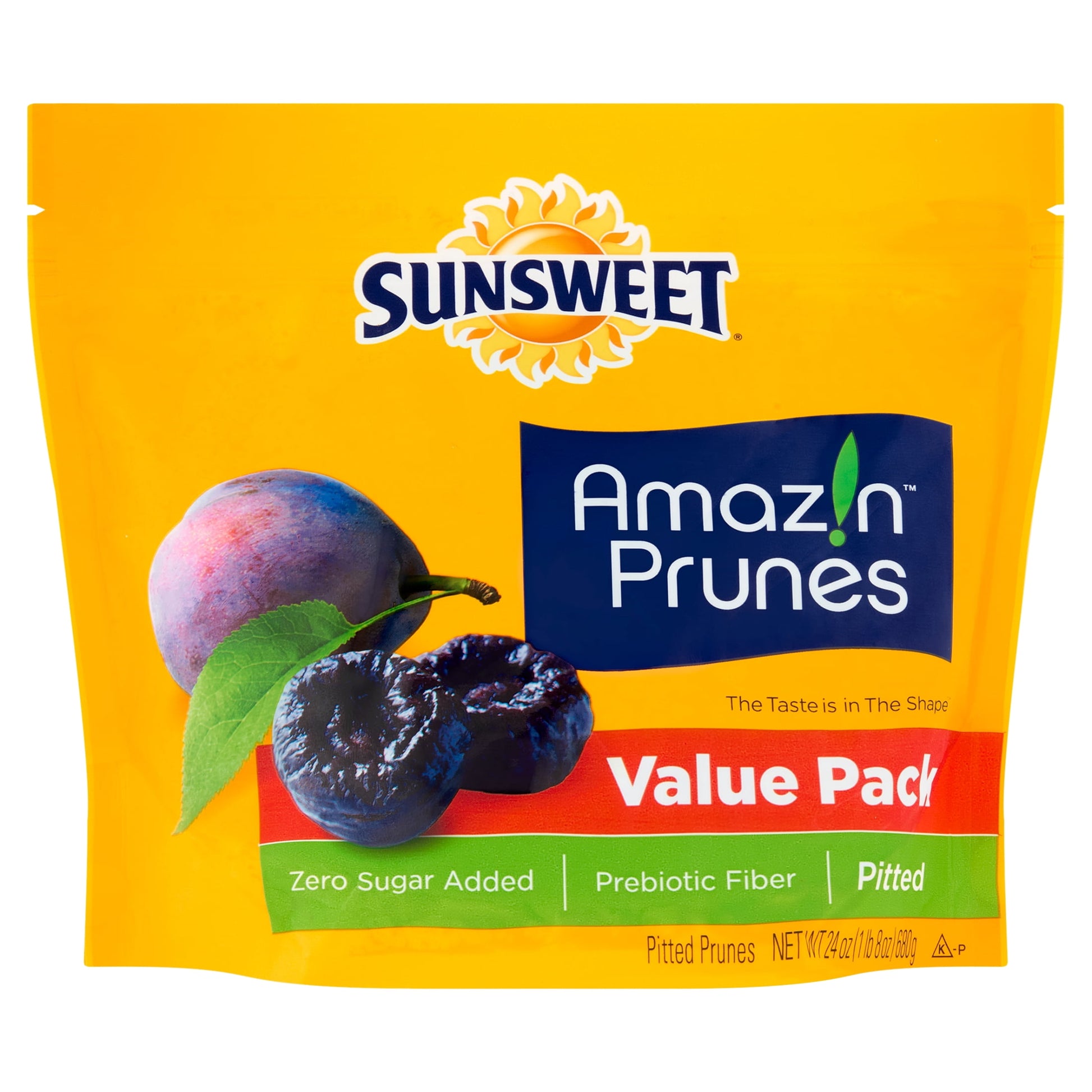 Sunsweet, Amazin, Pitted Prunes, 24, oz