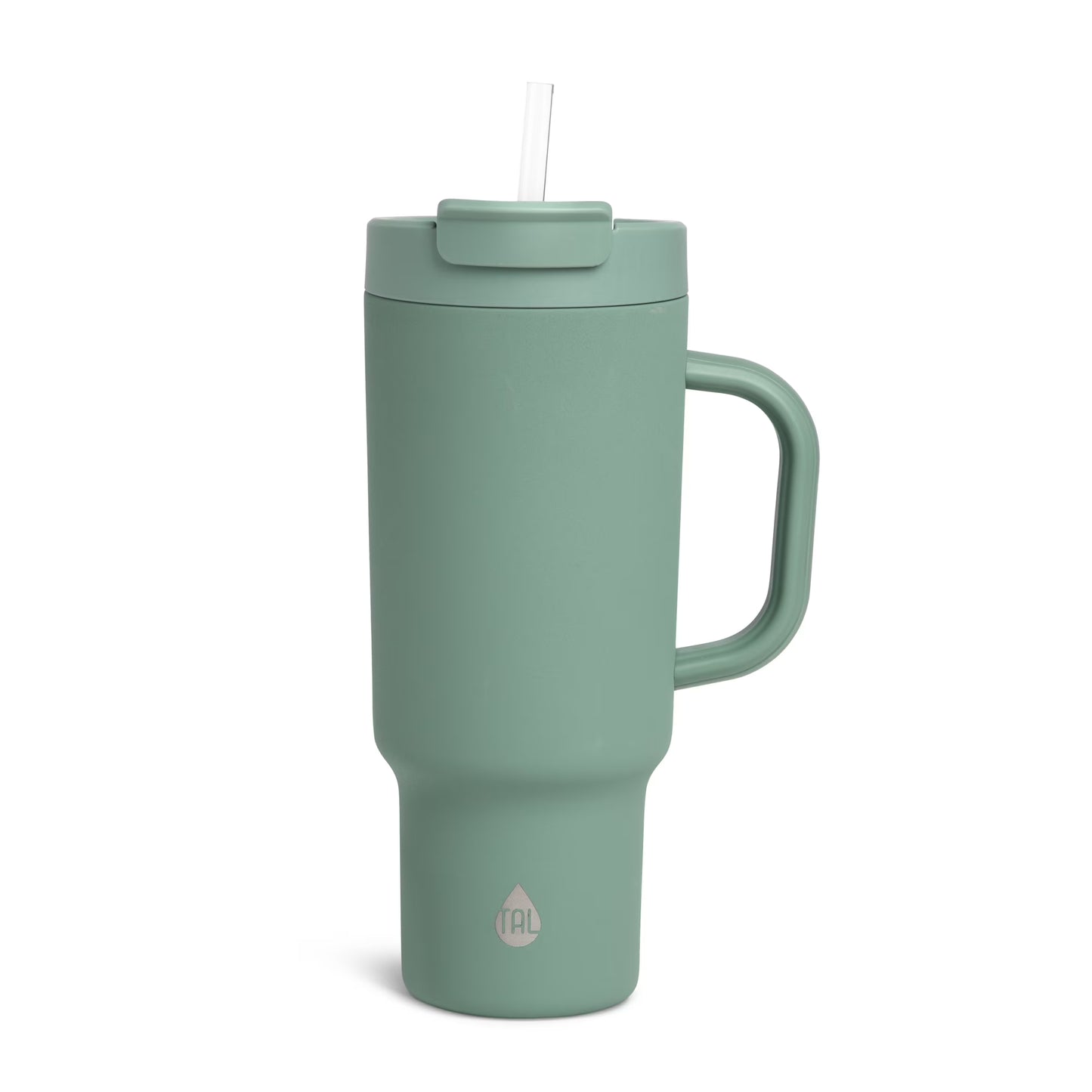 TAL 40oz Stainless Steel Hudson Tumbler with Straw, Sage