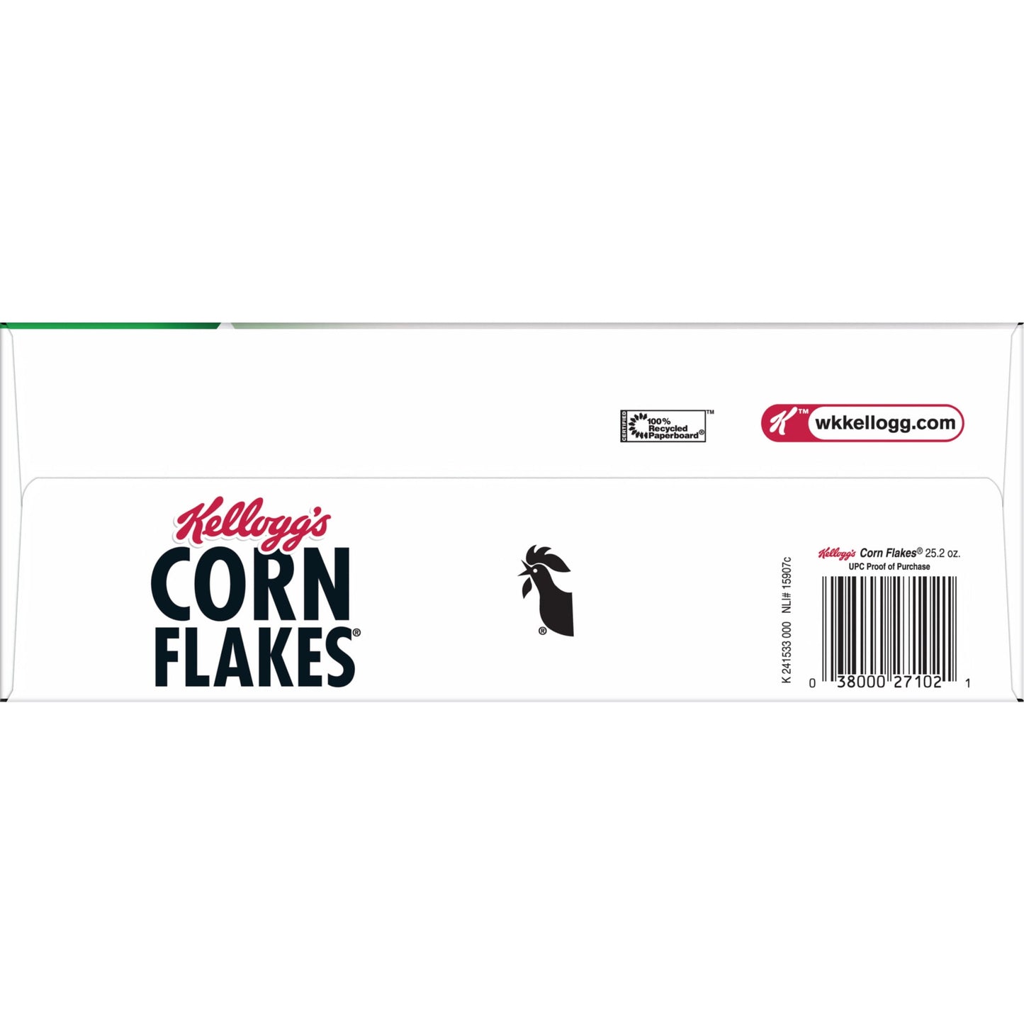Kellogg's Corn Flakes Original Breakfast Cereal, 8 Vitamins and Minerals, Mega Size, 25.2 oz