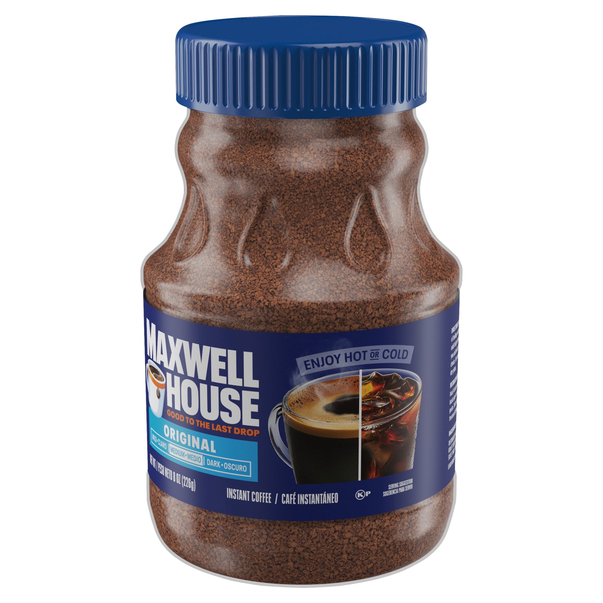 Maxwell House Original Roast Instant Coffee, 8 oz Jar