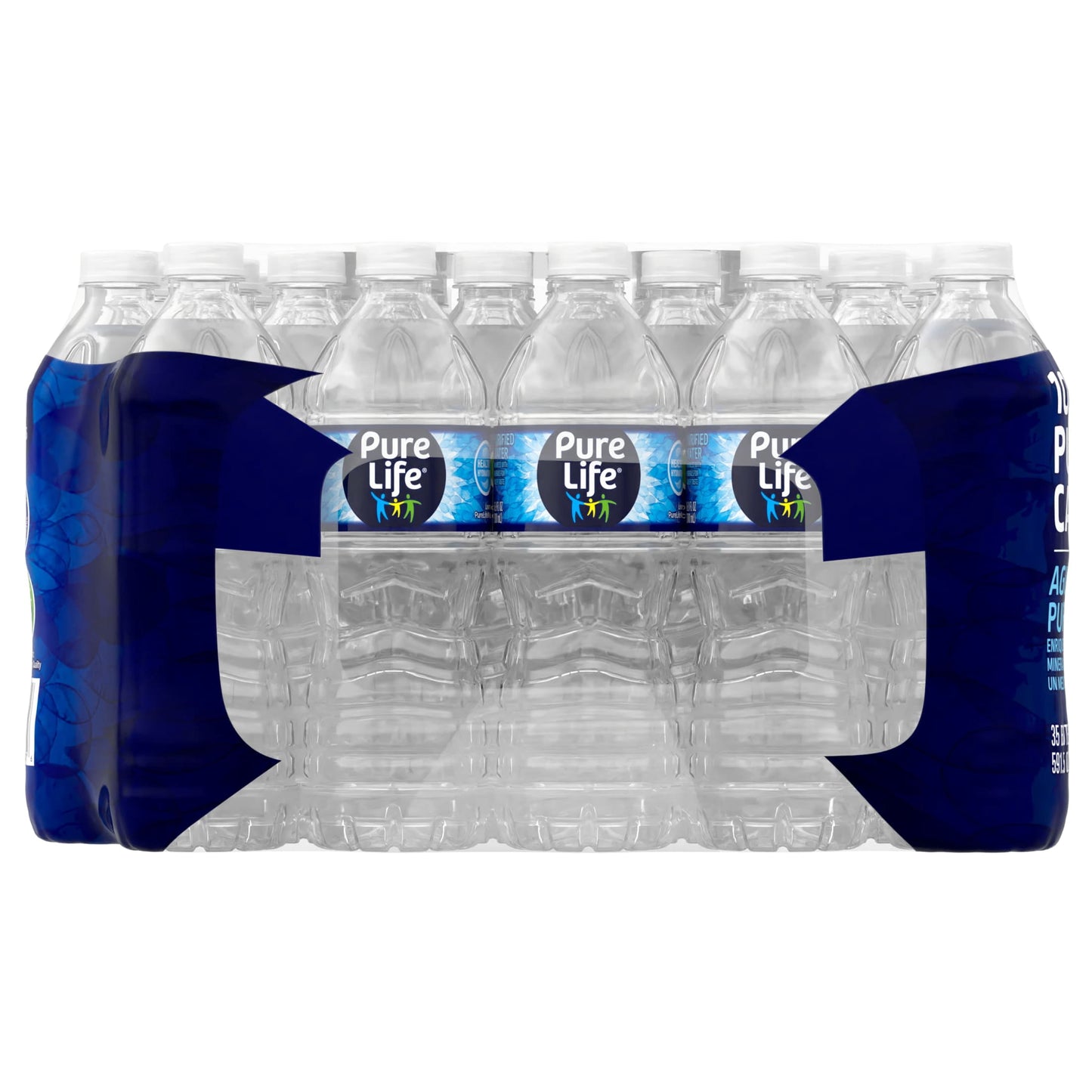 Pure Life Purified Water, 16.9 fl oz, 35-pack Plastic Bottles