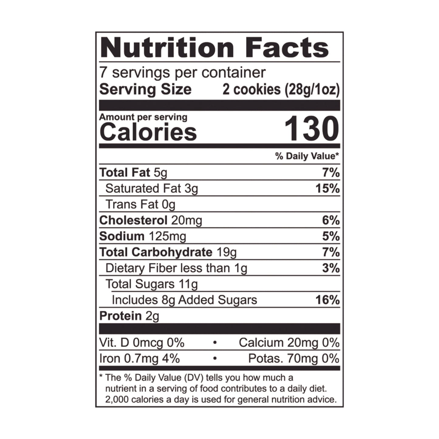 Tate's Bake Shop Oatmeal Raisin Cookies, 7 oz