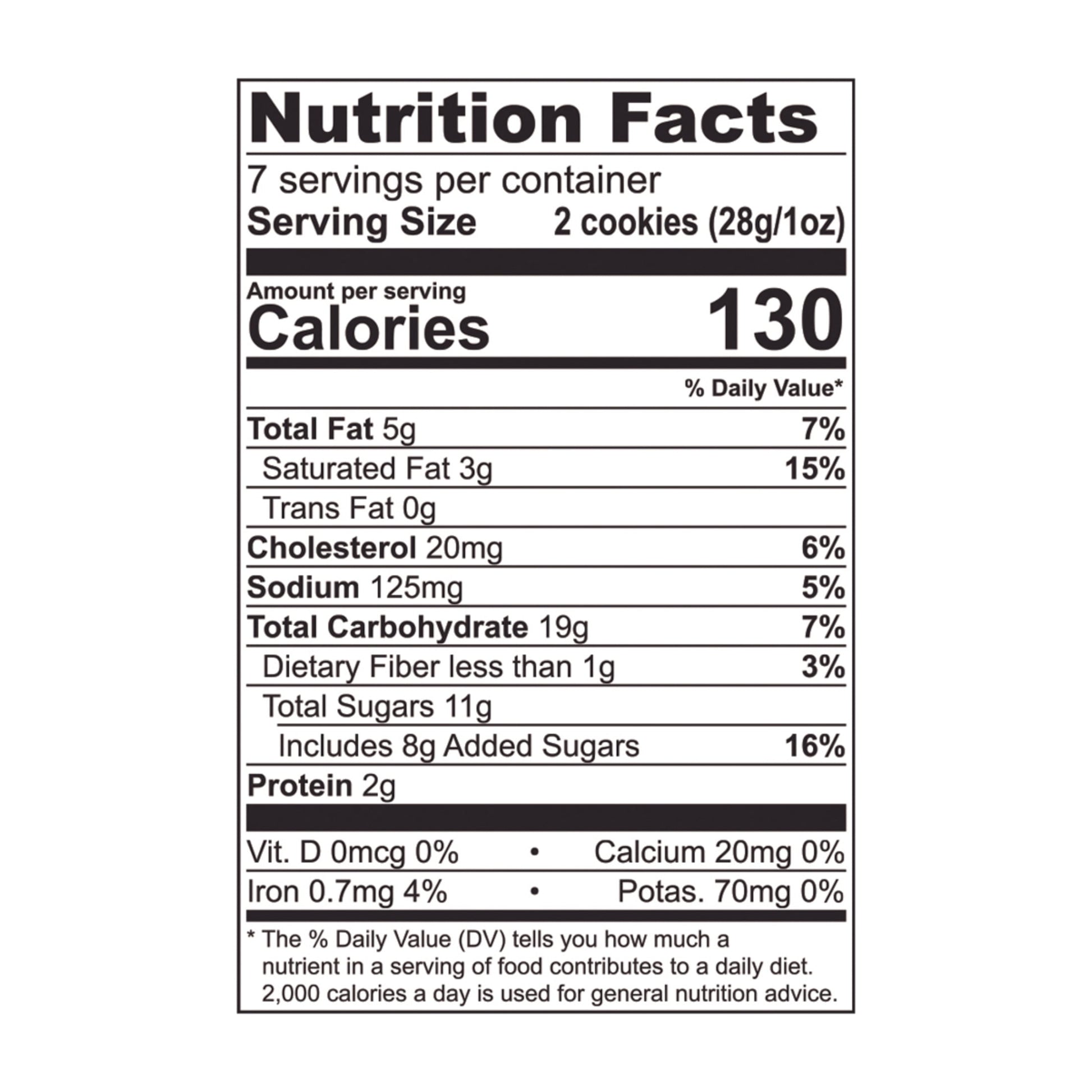 Tate's Bake Shop Oatmeal Raisin Cookies, 7 oz