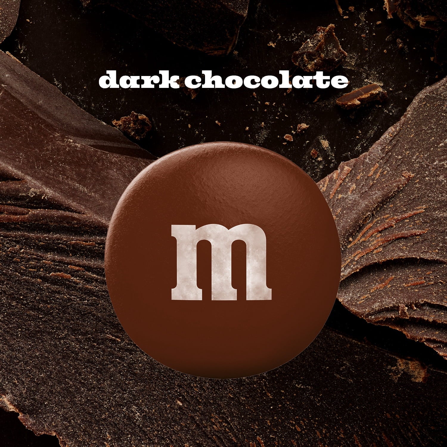 M&M'S 50% Cacao Dark Chocolate Candy, Family Size Resealable Bag - 18 oz