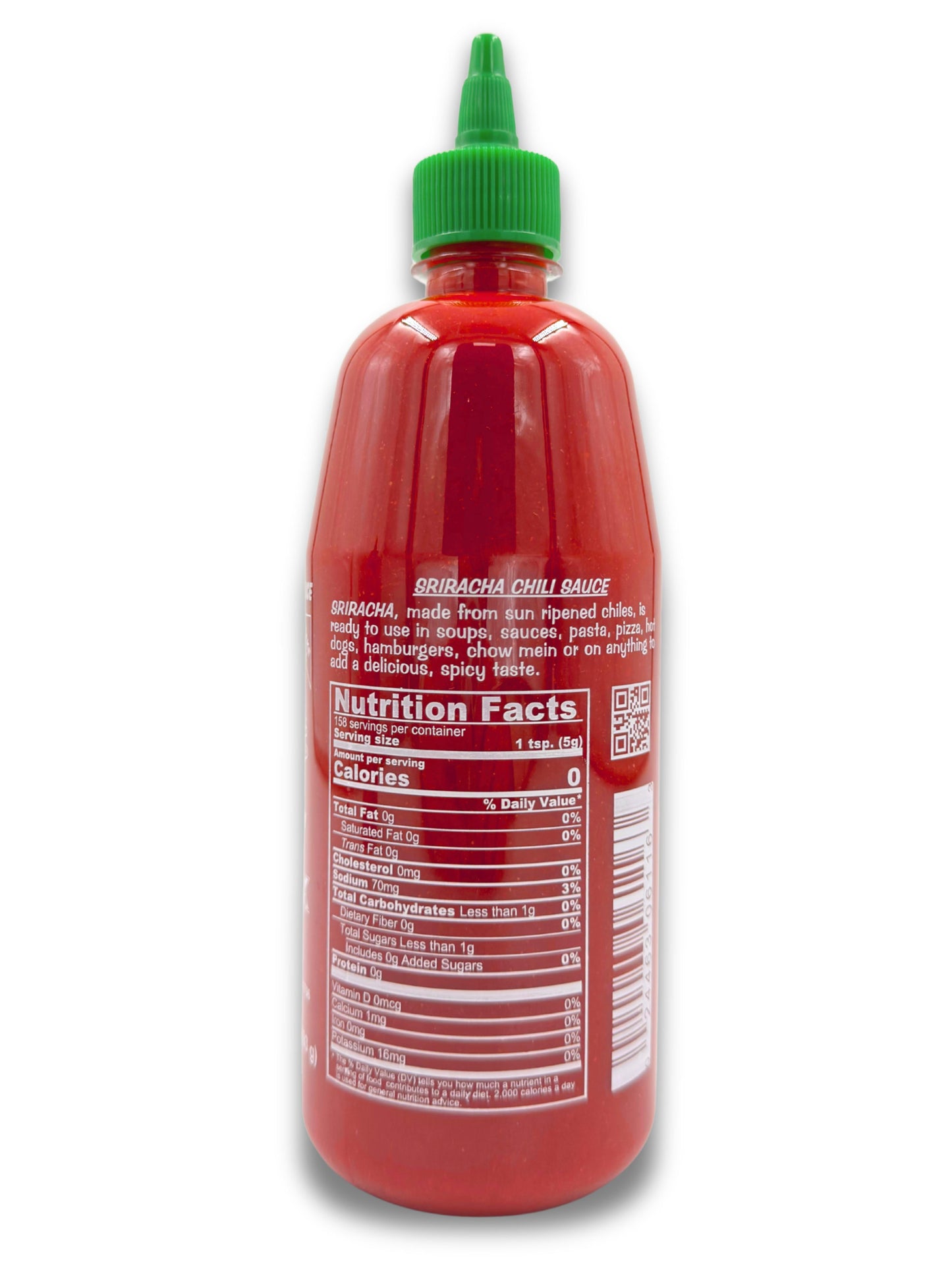 Sriracha Hot Chili Sauce, 28oz (793g) Bottle