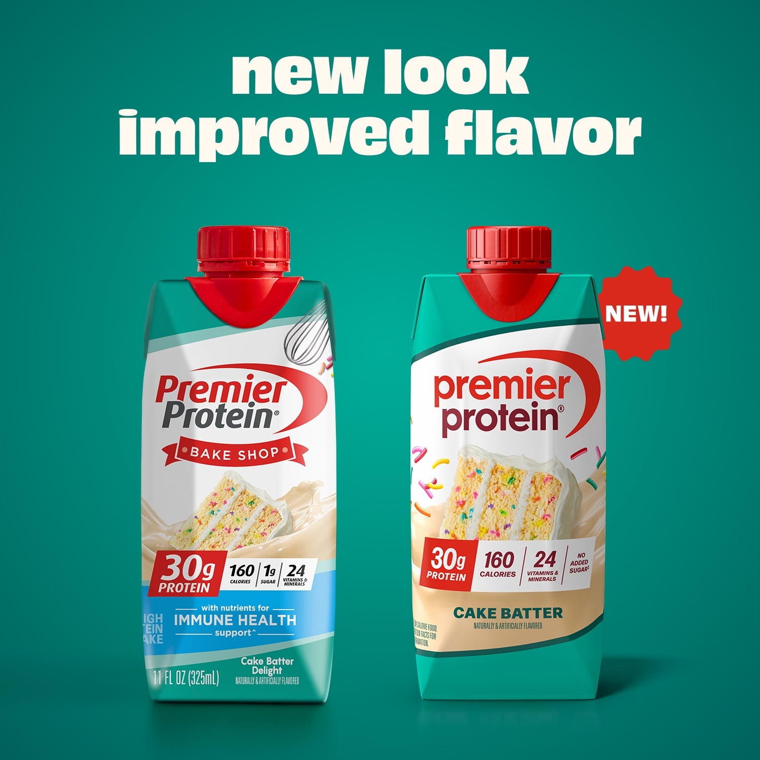 Premier Protein Shake, Cake Batter Delight, 30g Protein, 11 Fl Oz, 4 Ct