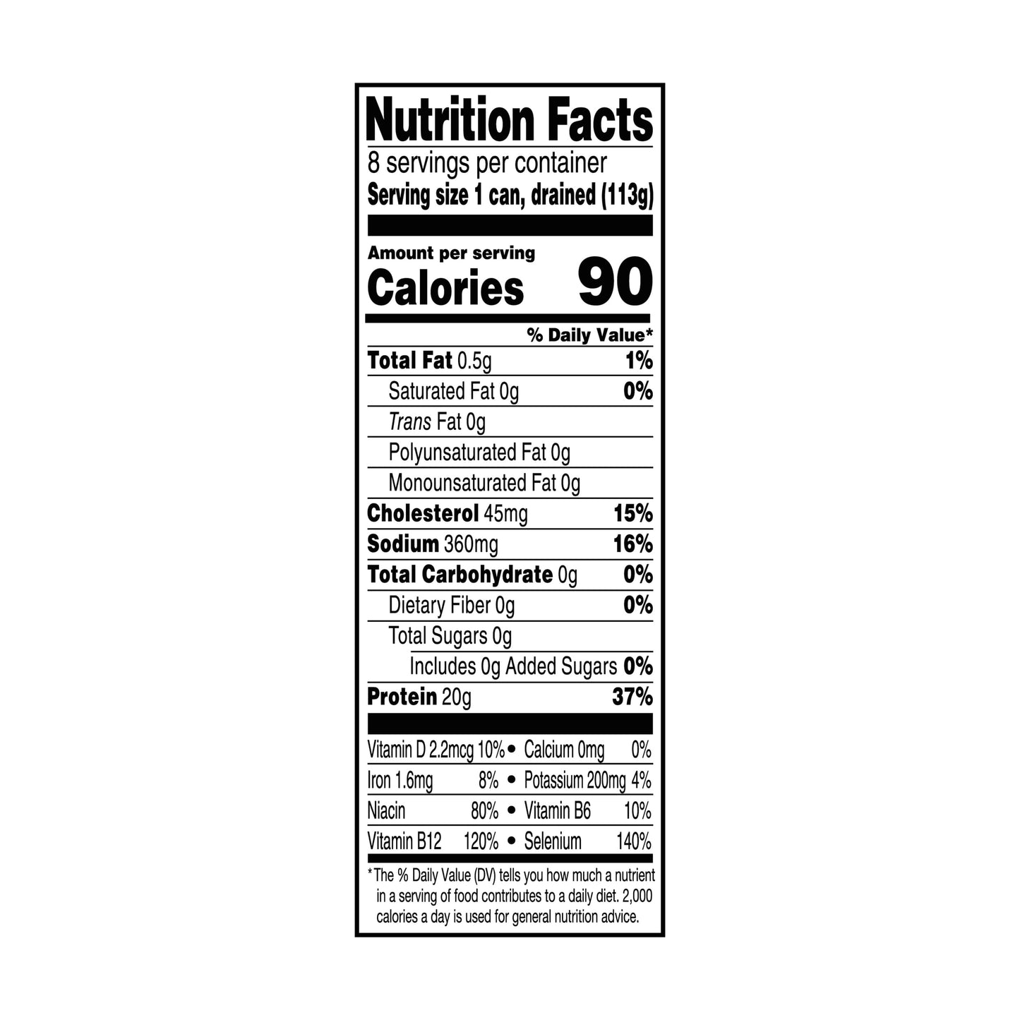 StarKist Chunk Light Tuna in Water, Wild Caught, 20g Protein, 5 oz, 8 Cans