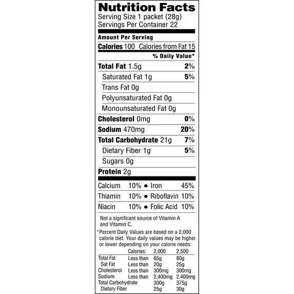 (2 pack) Quaker Instant Grits Cheddar Cheese Naturally Flavored, 0.98 oz 22 Count Box